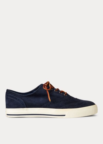 Polo Ralph Lauren Vultan Suede Sneakers Herre Danmark (KJUGY3710)